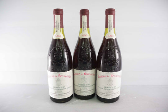 Chateau de Beaucastel Chateauneuf du Pape 1989