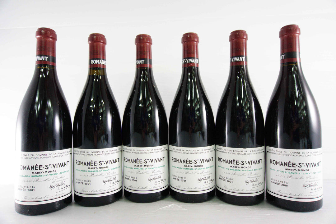 DRC Romanee St Vivant Grand Cru OWC 2001