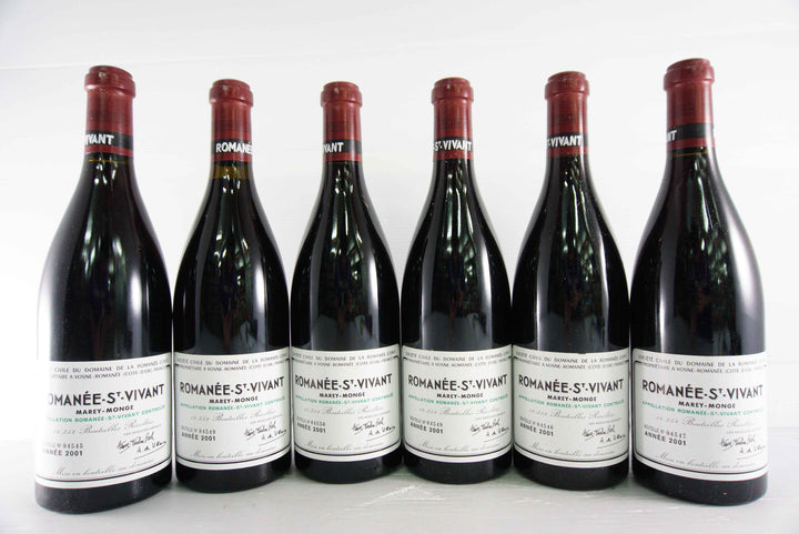 DRC Romanee St Vivant Grand Cru OWC 2001