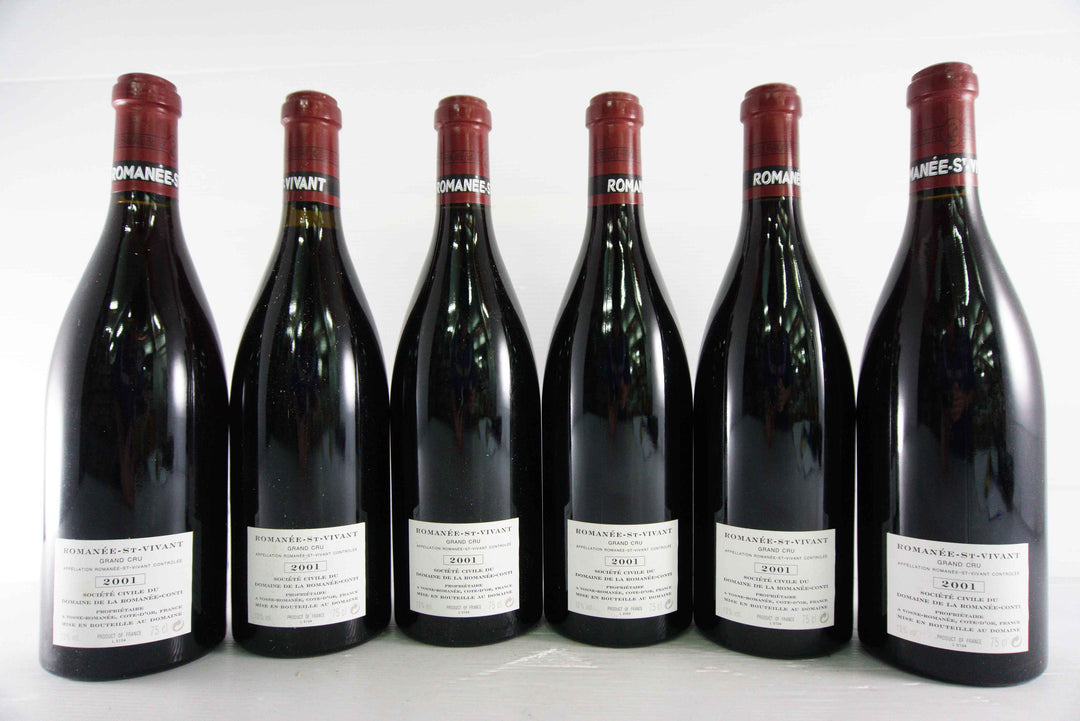 DRC Romanee St Vivant Grand Cru OWC 2001