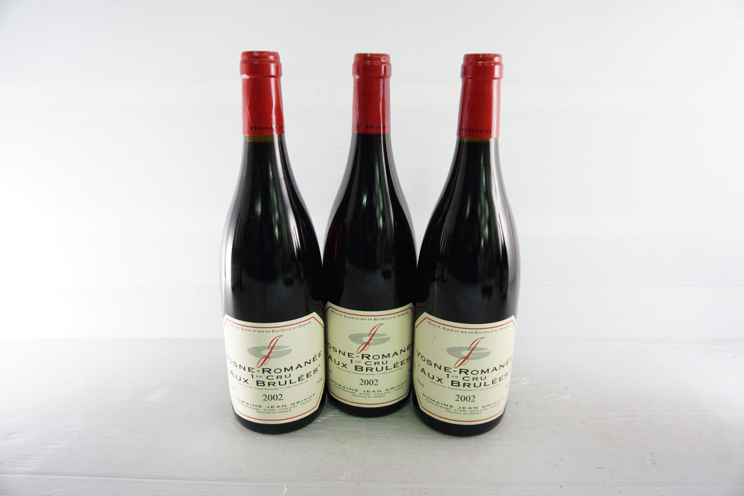 Jean Grivot Vosne Romanee Les Brulees 1er Cru 2002