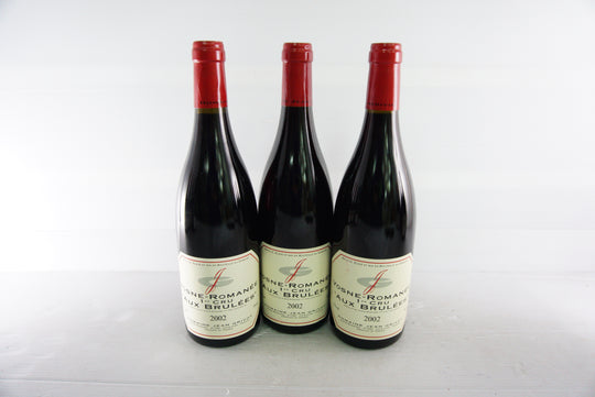 Jean Grivot Vosne Romanee Les Brulees 1er Cru 2002
