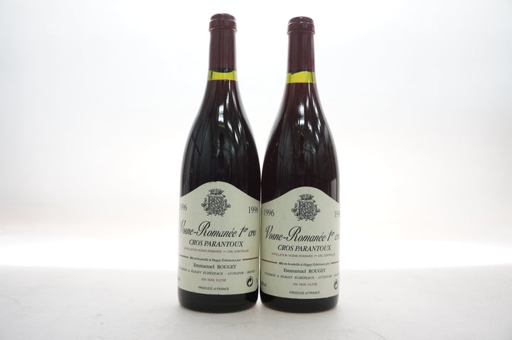 Emmanuel Rouget Vosne Romanee Cros Parantoux 1er Cru 1996