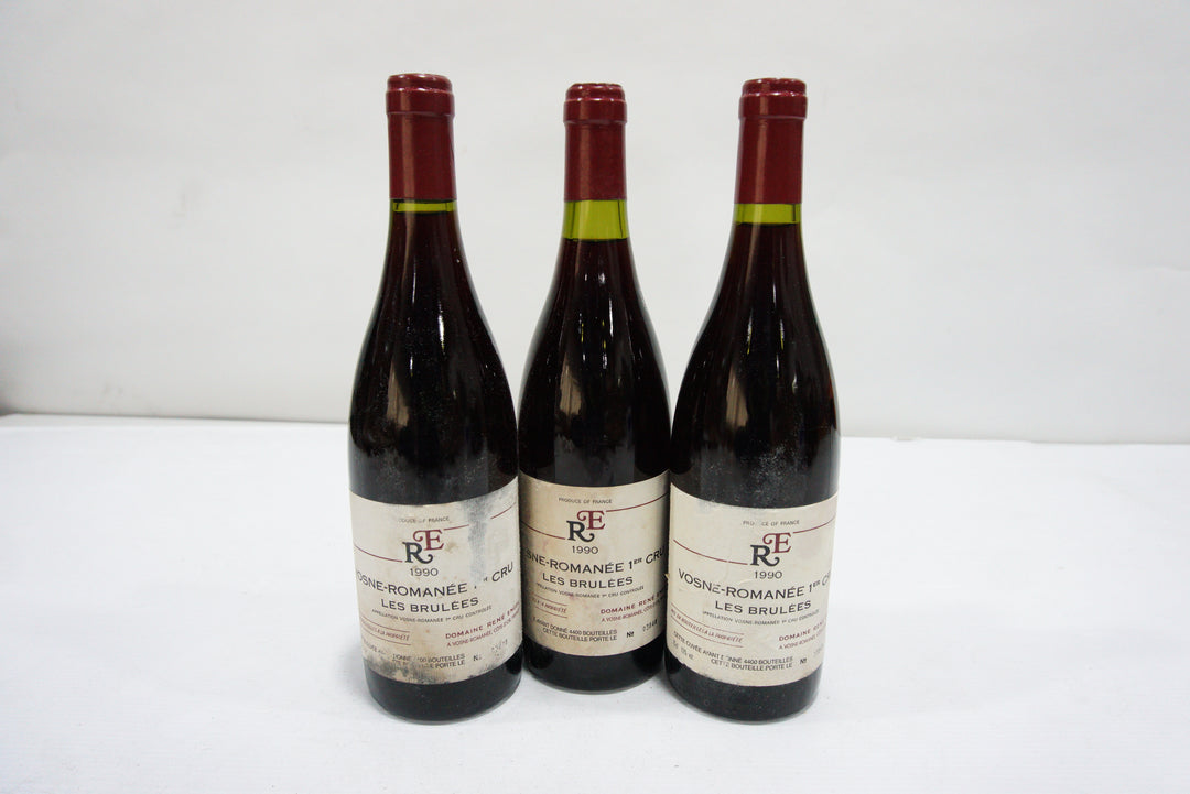 Rene Engel Vosne Romanee Les Brulees 1er Cru 1990 *