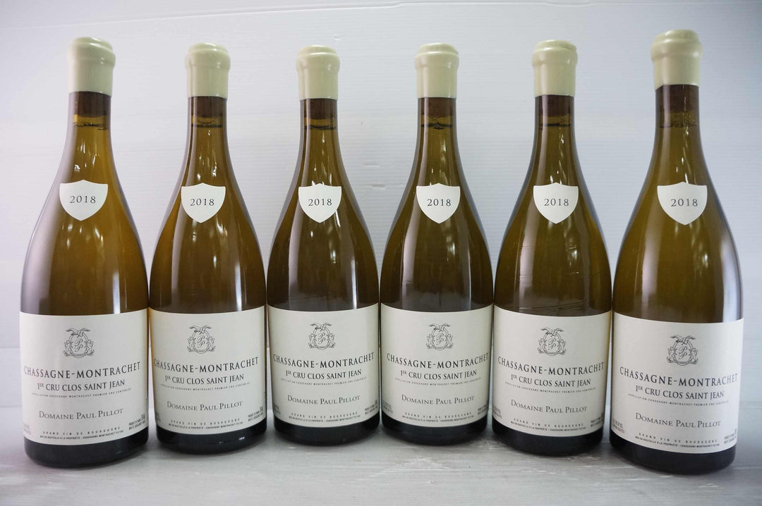 Paul Pillot Chassagne Montrachet Clos Saint Jean 1er Cru 2018