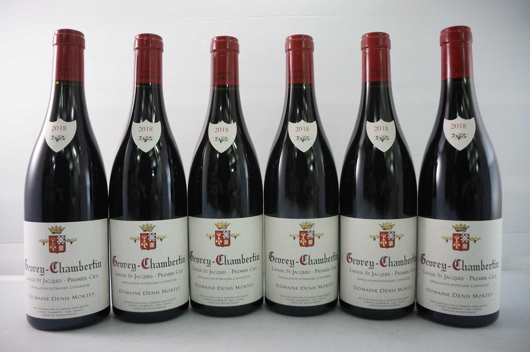 Denis Mortet Gevrey Chambertin Lavaux St Jacques 1er Cru 2018