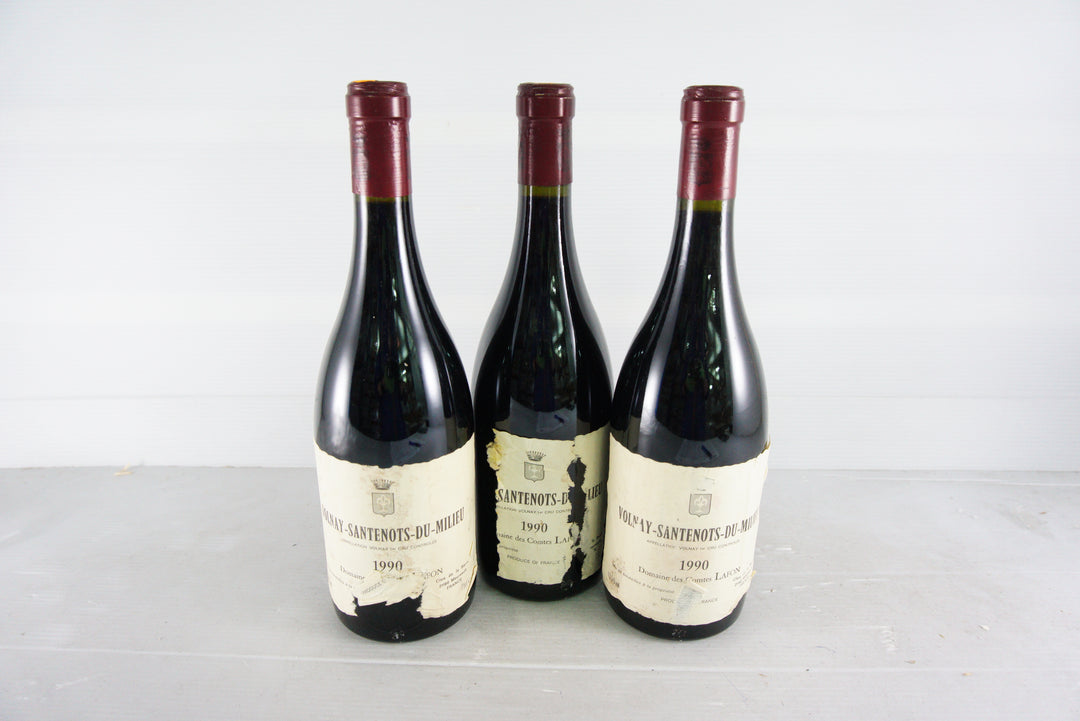 Comtes Lafon Volnay Santenots du Milieu 1er Cru (Label Condition) 1990