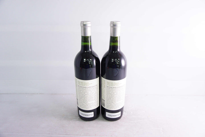 Ridge Merlot Estate 2012