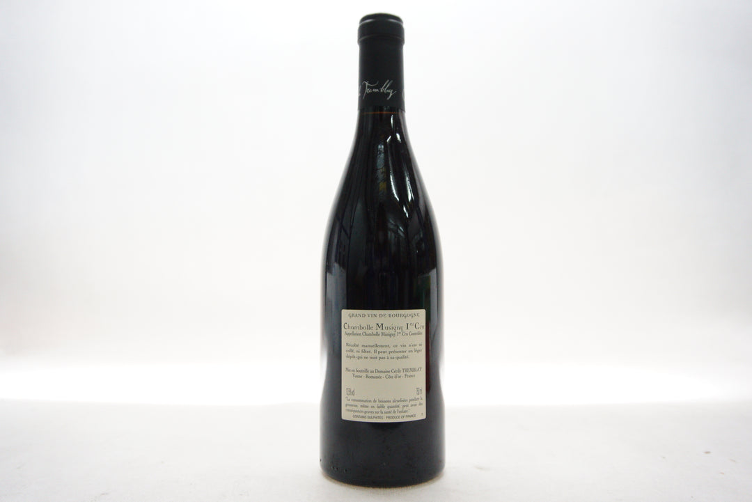 Cecile Tremblay Chambolle Musigny Les Feusselottes 1er Cru 2015