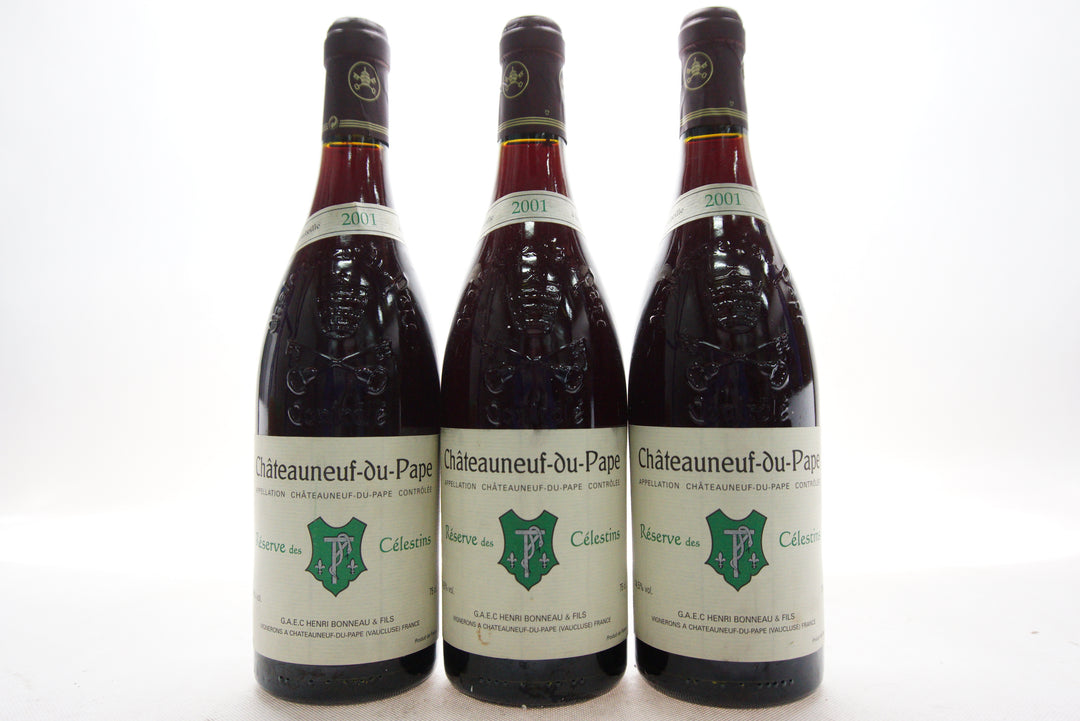 Henri Bonneau Chateauneuf du Pape Reserve des Celestins 2001