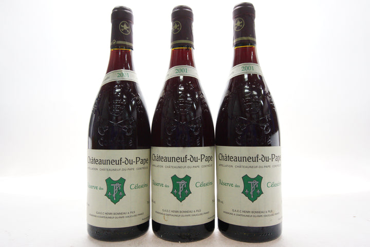 Henri Bonneau Chateauneuf du Pape Reserve des Celestins 2001