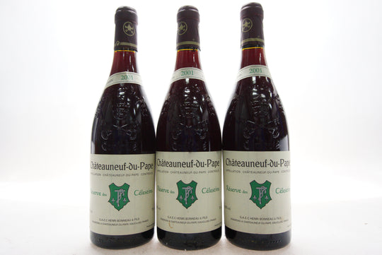 Henri Bonneau Chateauneuf du Pape Reserve des Celestins 2001
