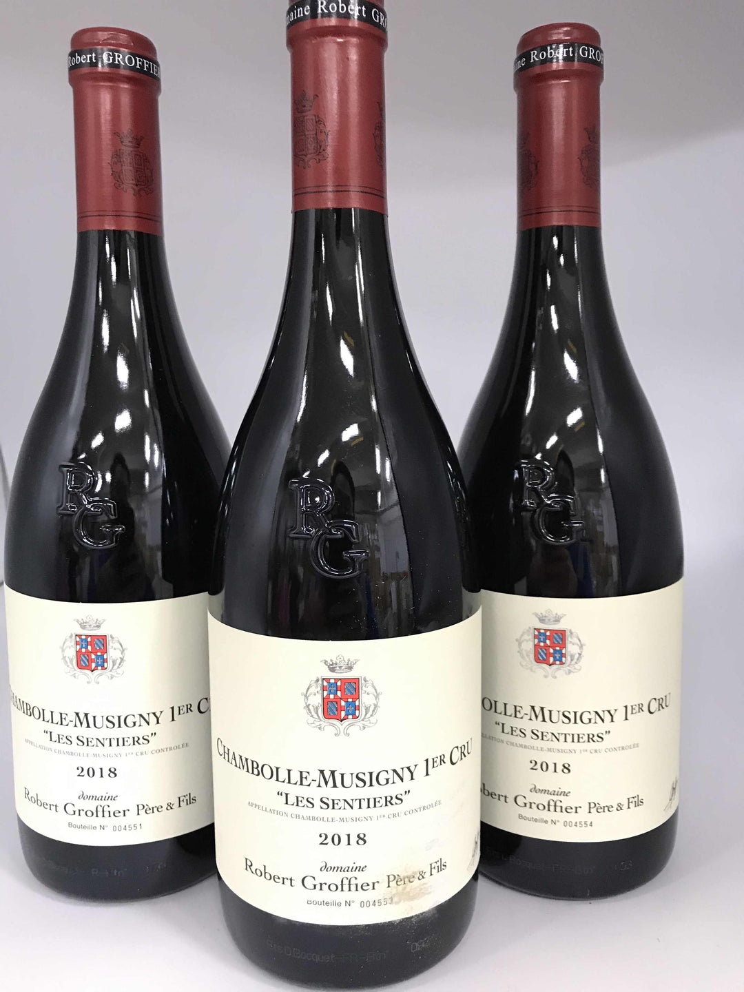 Robert Groffier Chambolle Musigny Les Sentiers 1er Cru 2018