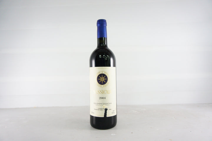 Sassicaia (Torn label) 2004