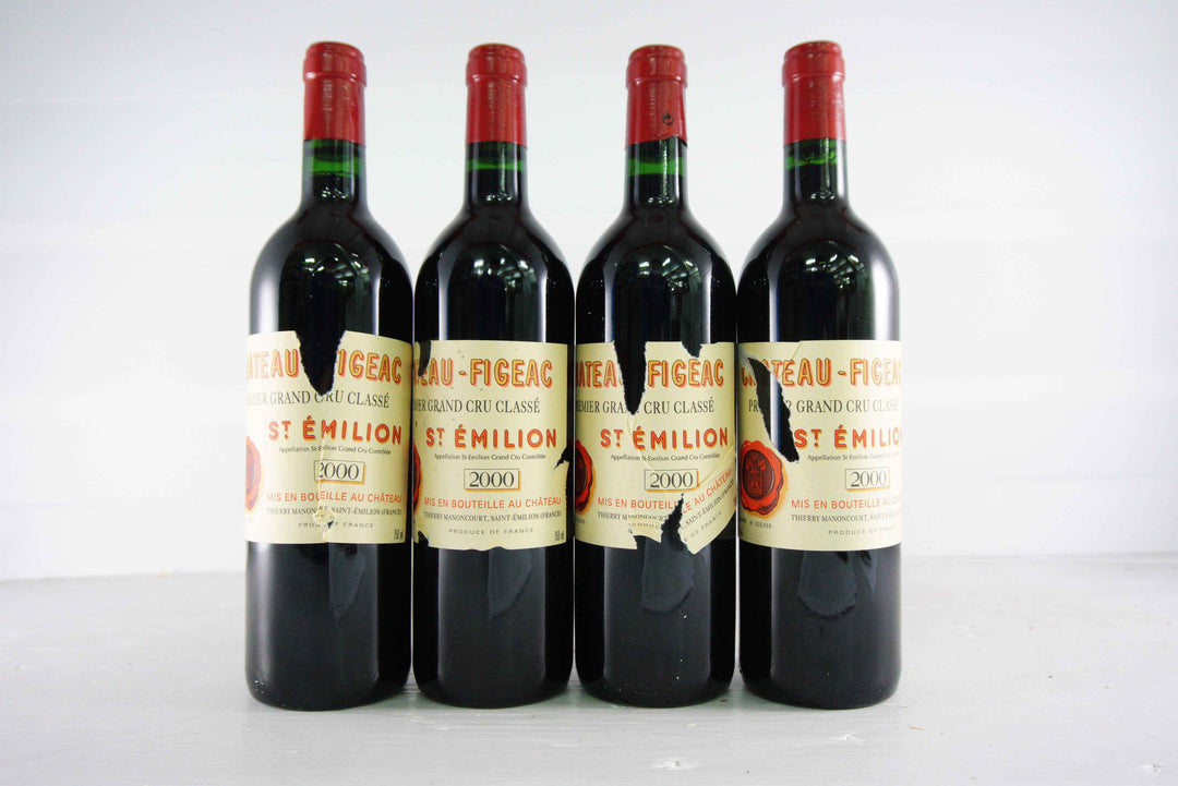 Chateau Figeac (Torn label) 2000
