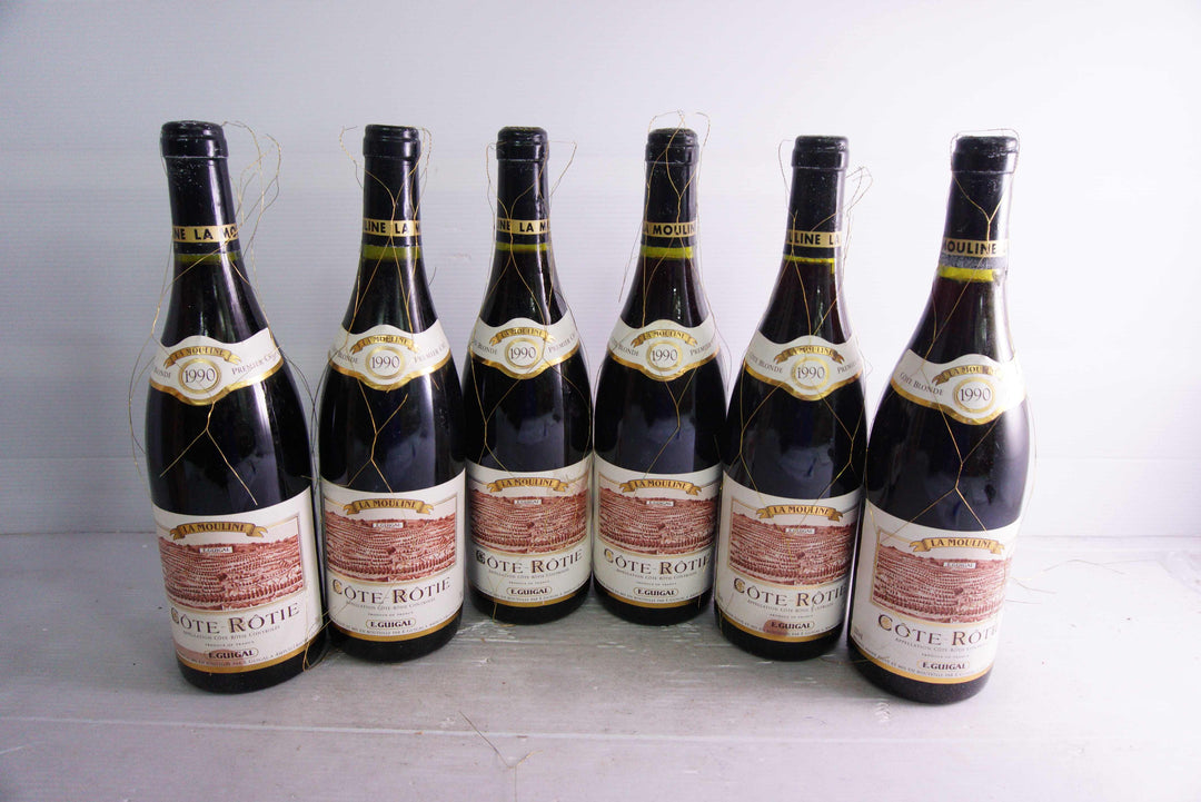Guigal Cote Rotie La Mouline OWC 1990