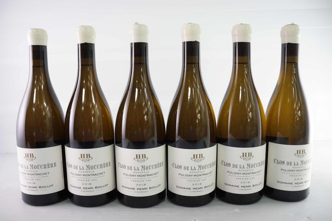 Henri Boillot Puligny Montrachet Clos de la Mouchere 1er Cru 2018