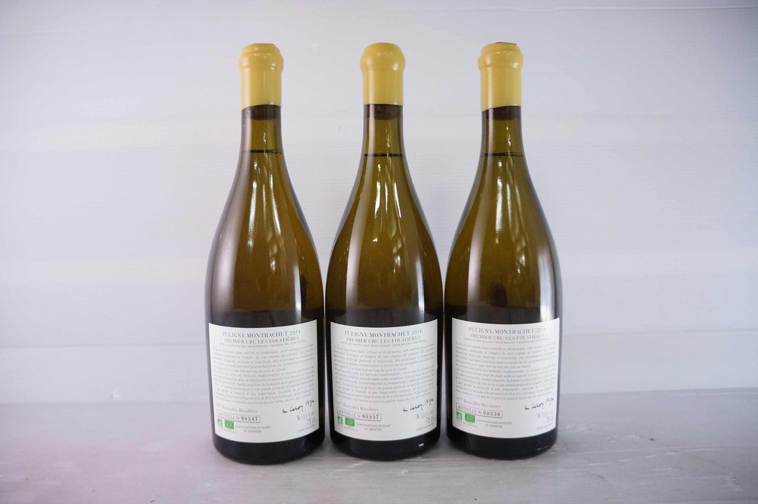 d'Auvenay Puligny Montrachet Les Folatieres 1er Cru 2014 *