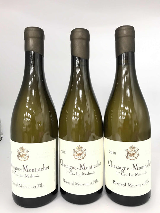 Bernard Moreau Chassagne Montrachet La Maltroie 1er Cru 2018