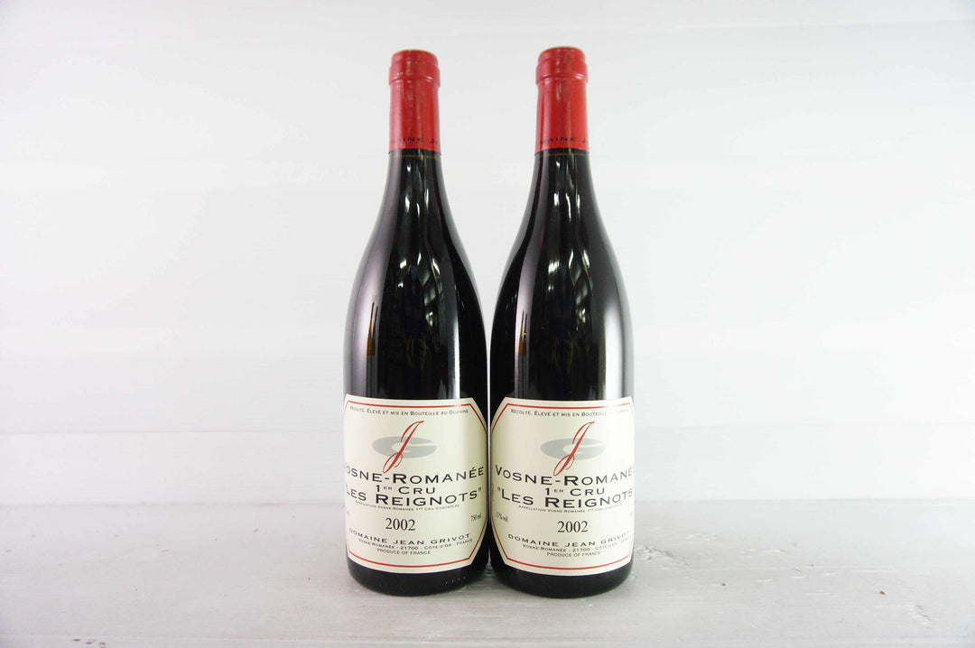 Jean Grivot Vosne Romanee Les Reignots 1er Cru 2002