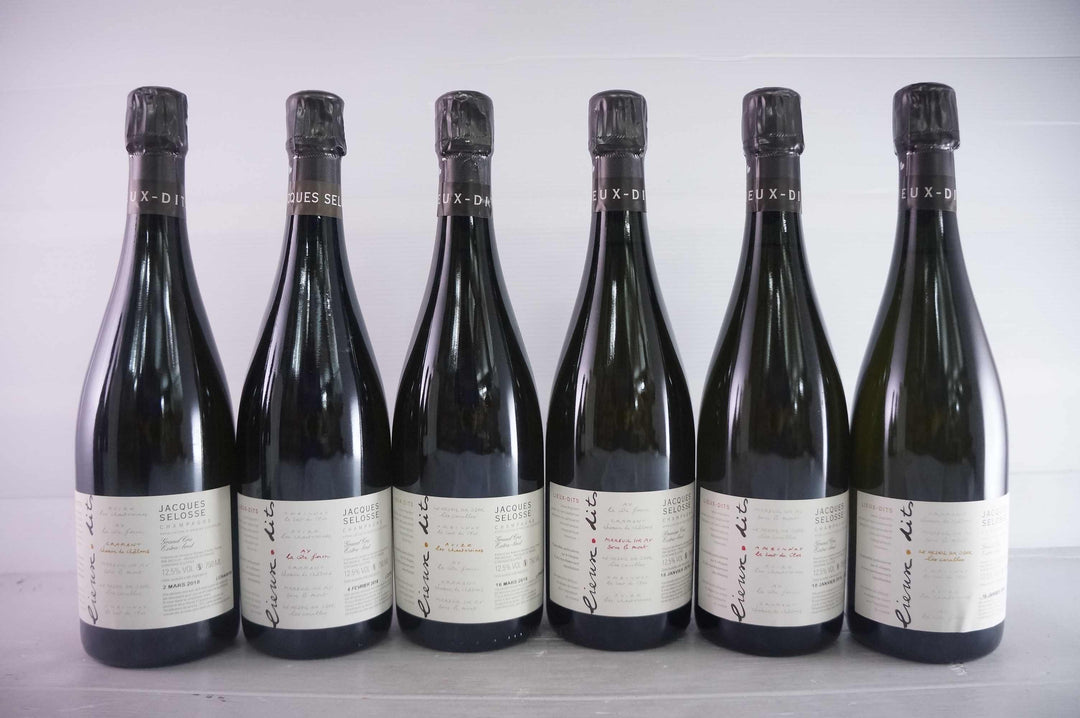 Jacques Selosse Lieux Dits Collection (6 bottles) NV