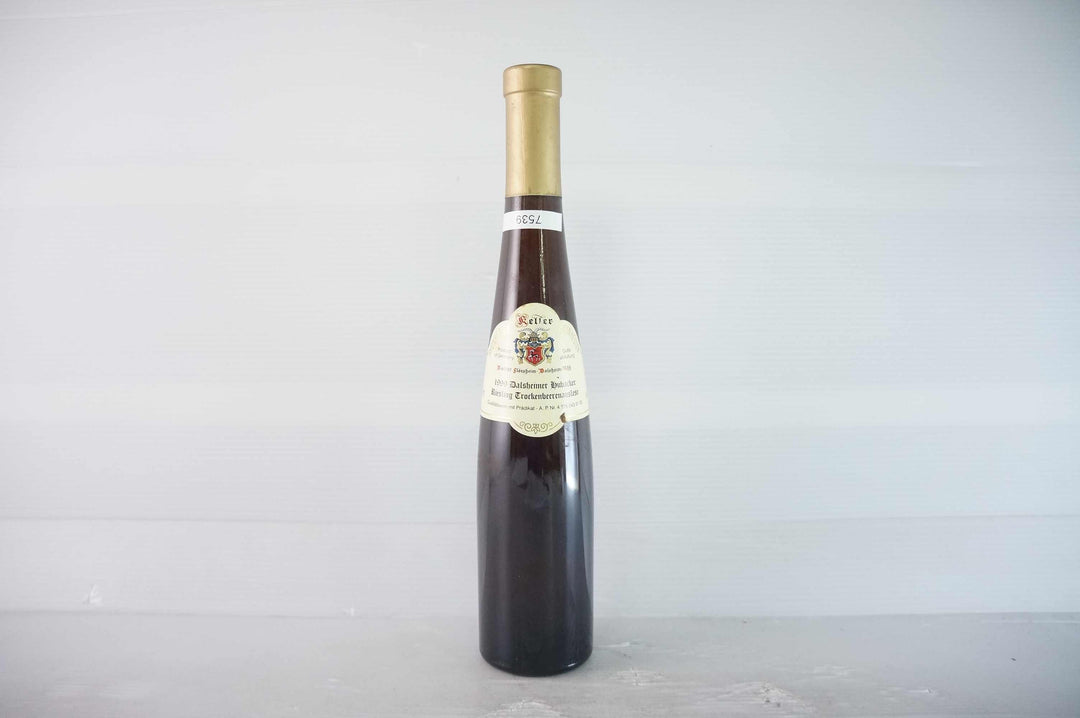 Keller Dalsheimer Hubacker Riesling Trockenbeerenauslese Goldkapsel Half Bottle 1999 *