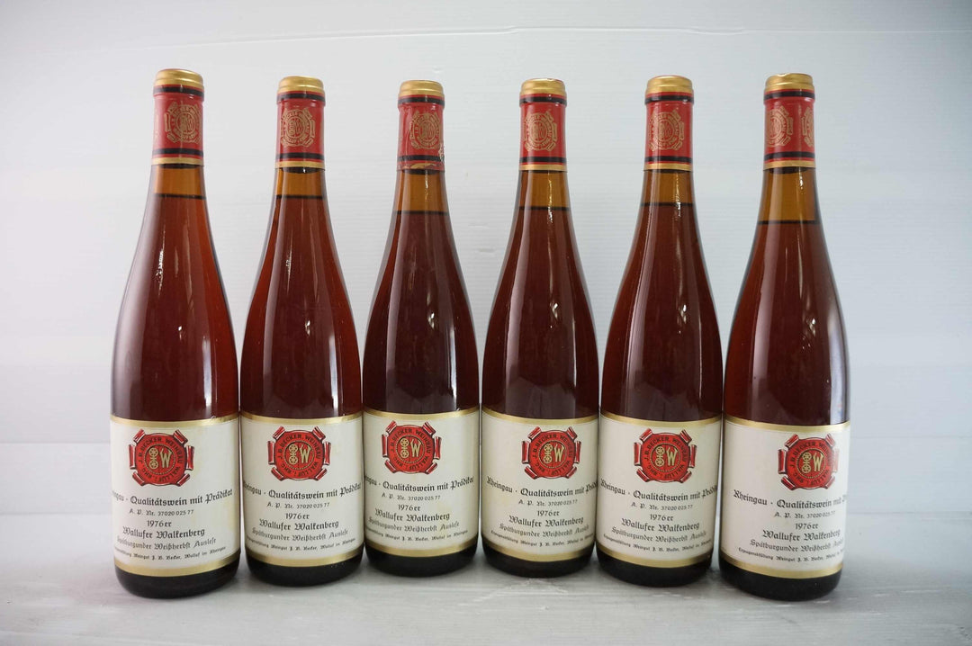 J.B. Becker Wallufer Walkenberg Spatburgunder Weissherbst Auslese 1976
