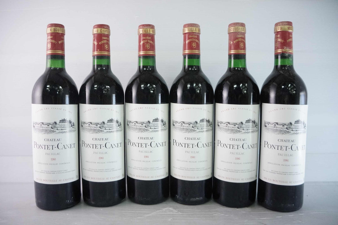 Chateau Pontet Canet OWC 1981 *