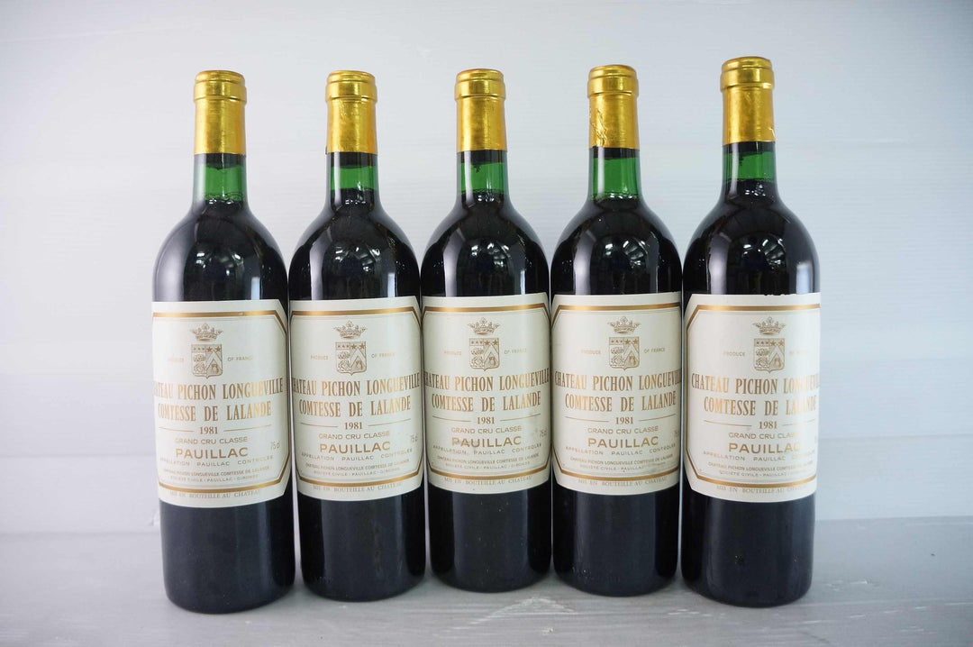 Chateau Pichon Longueville Comtesse de Lalande 1981 *