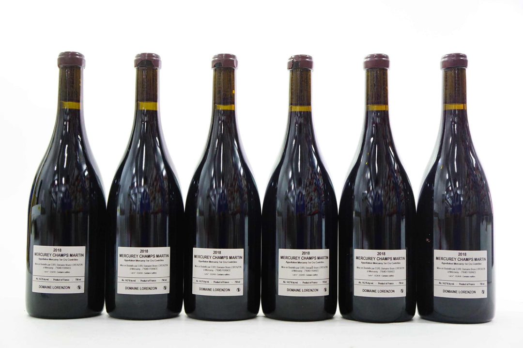 Bruno Lorenzon Mercurey Clos des Champs Martin Carline 1er Cru 2018 *