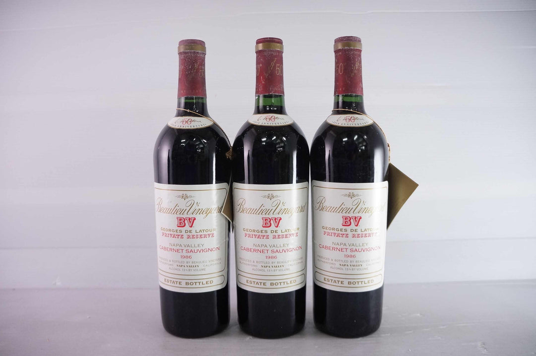 Beaulieu Vineyard Georges de Latour Private Reserve 1986