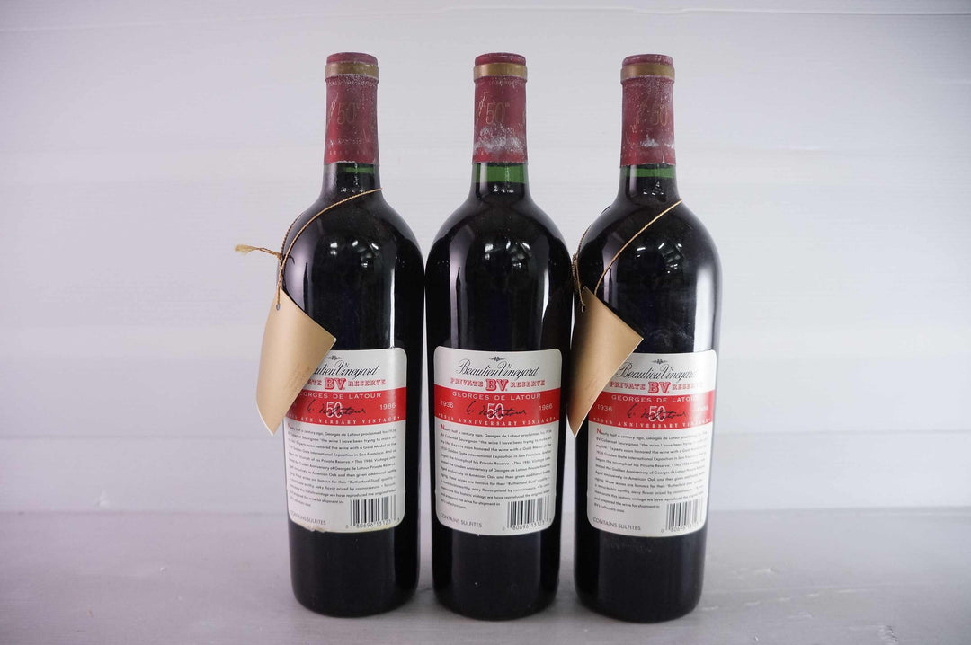Beaulieu Vineyard Georges de Latour Private Reserve 1986
