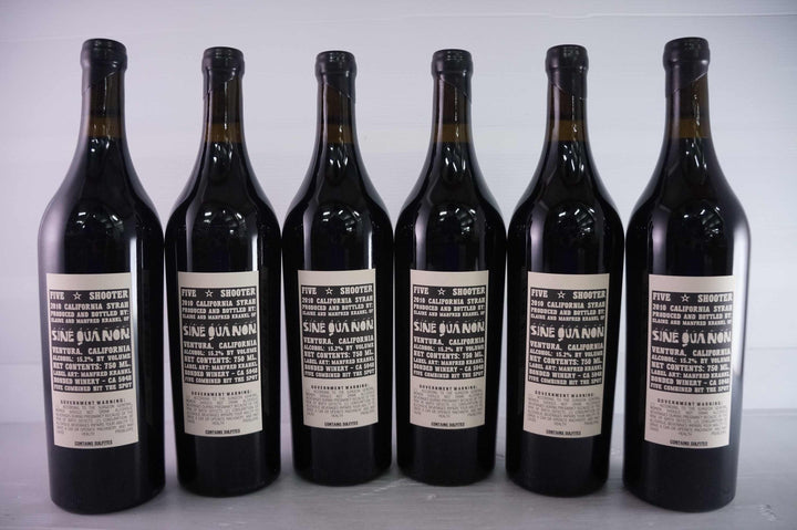 Sine Qua Non Five Shooter Syrah 2010