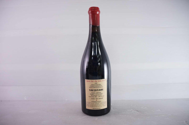 Sine Qua Non Just for the Love of it Syrah 2002 *