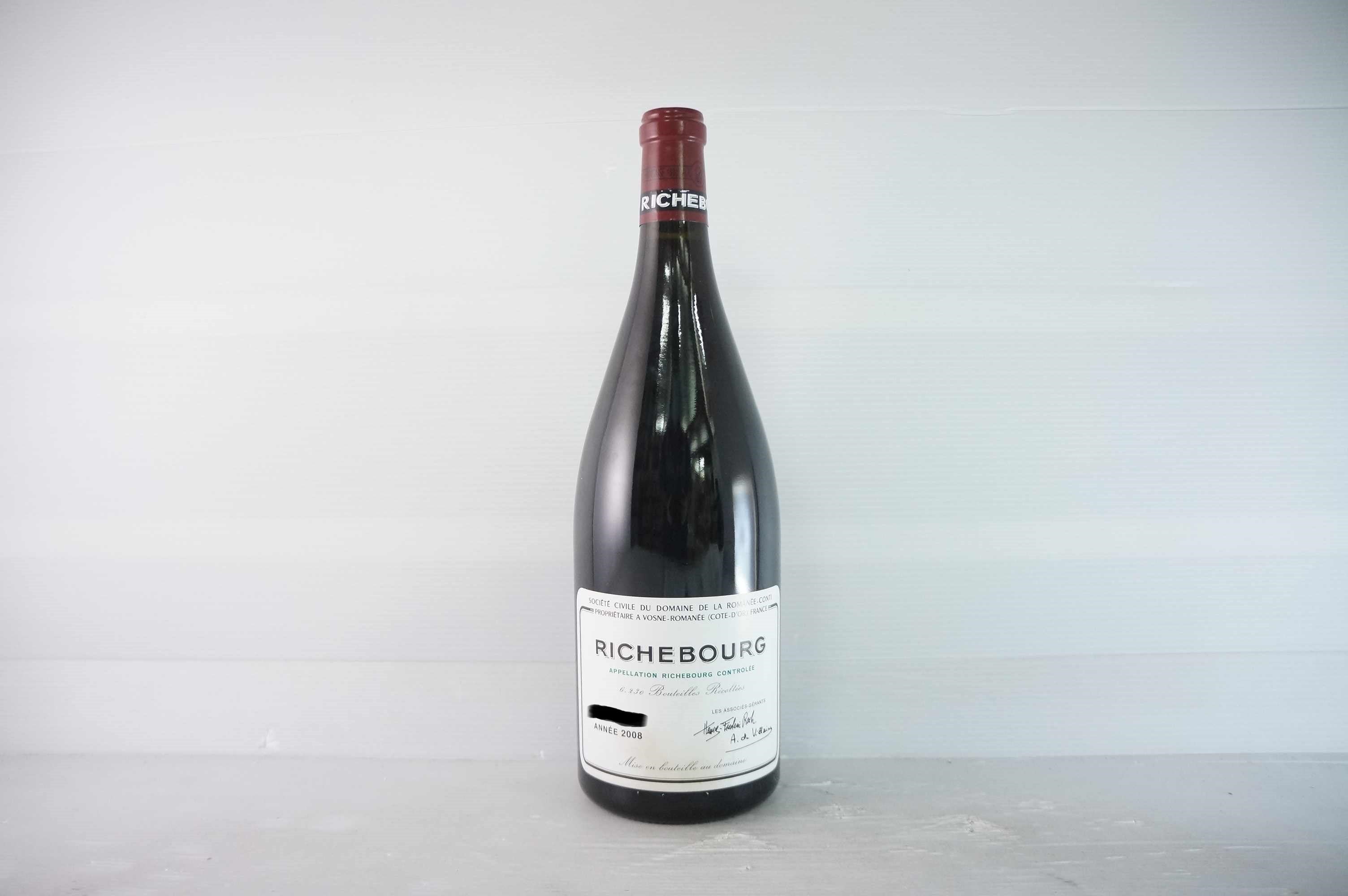 DRC Richebourg Grand Cru Magnum 2008 * – Ginsberg+Chan Wine