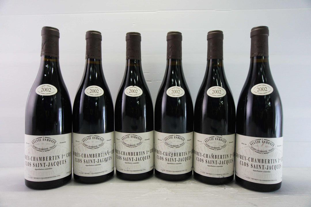 Sylvie Esmonin Gevrey Chambertin Clos Saint Jacques 1er Cru 2002 *