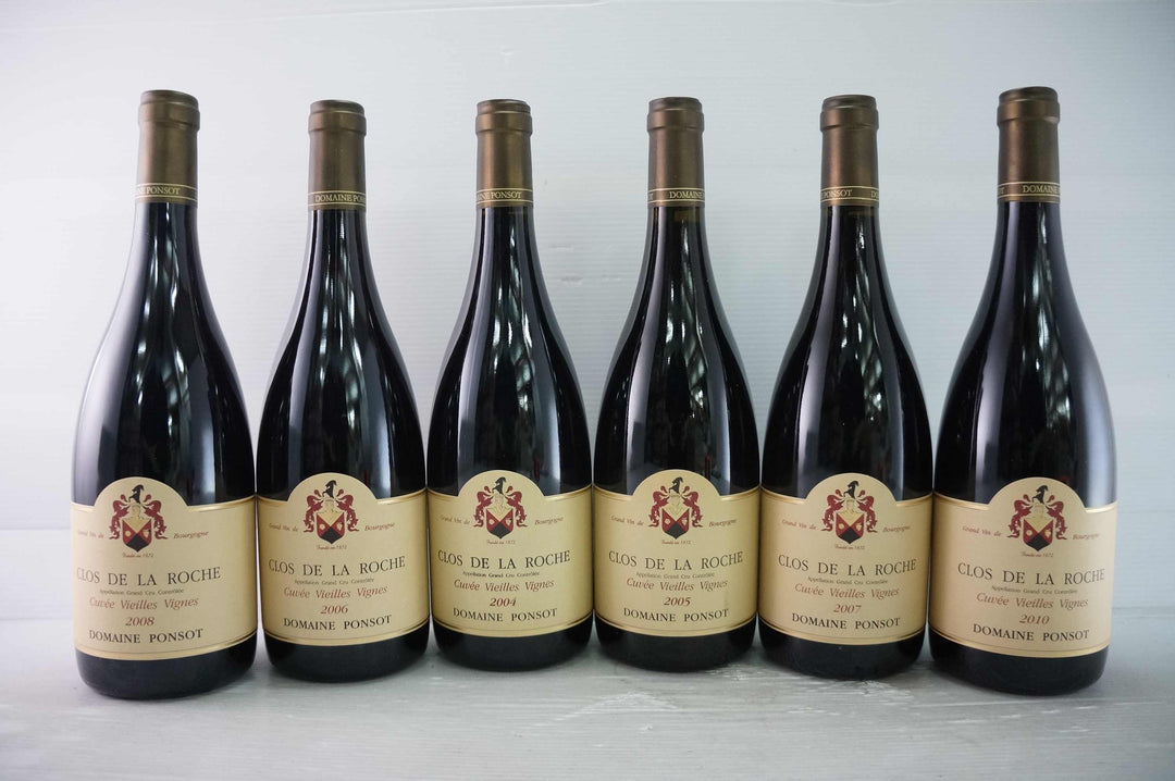 Ponsot Clos de la Roche Assortment Case (2004/2005/2006/2007/2008/2010) MV