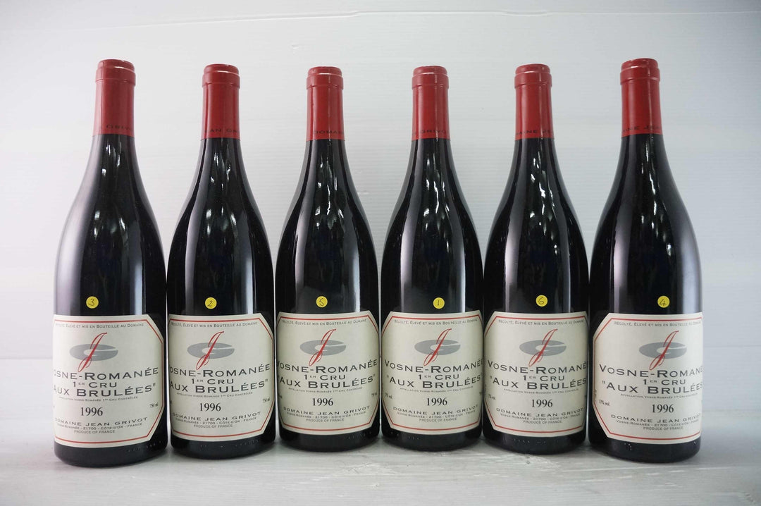 Jean Grivot Vosne Romanee Les Brulees 1er Cru 1996