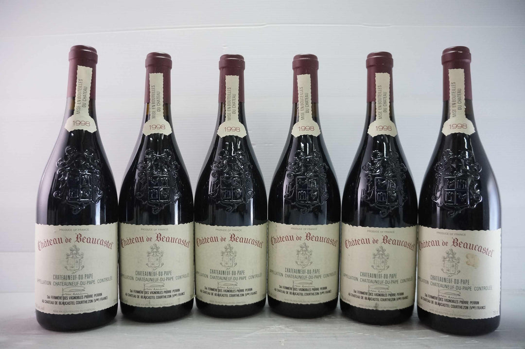 Chateau de Beaucastel Chateauneuf du Pape 1998 *