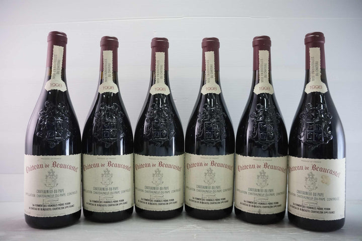 Chateau de Beaucastel Chateauneuf du Pape 1998 *