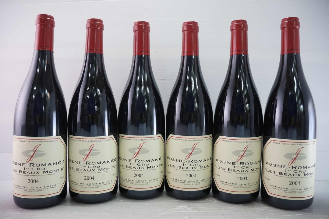 Jean Grivot Vosne Romanee Les Beaux Monts 1er Cru 2004