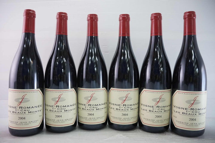 Jean Grivot Vosne Romanee Les Beaux Monts 1er Cru 2004