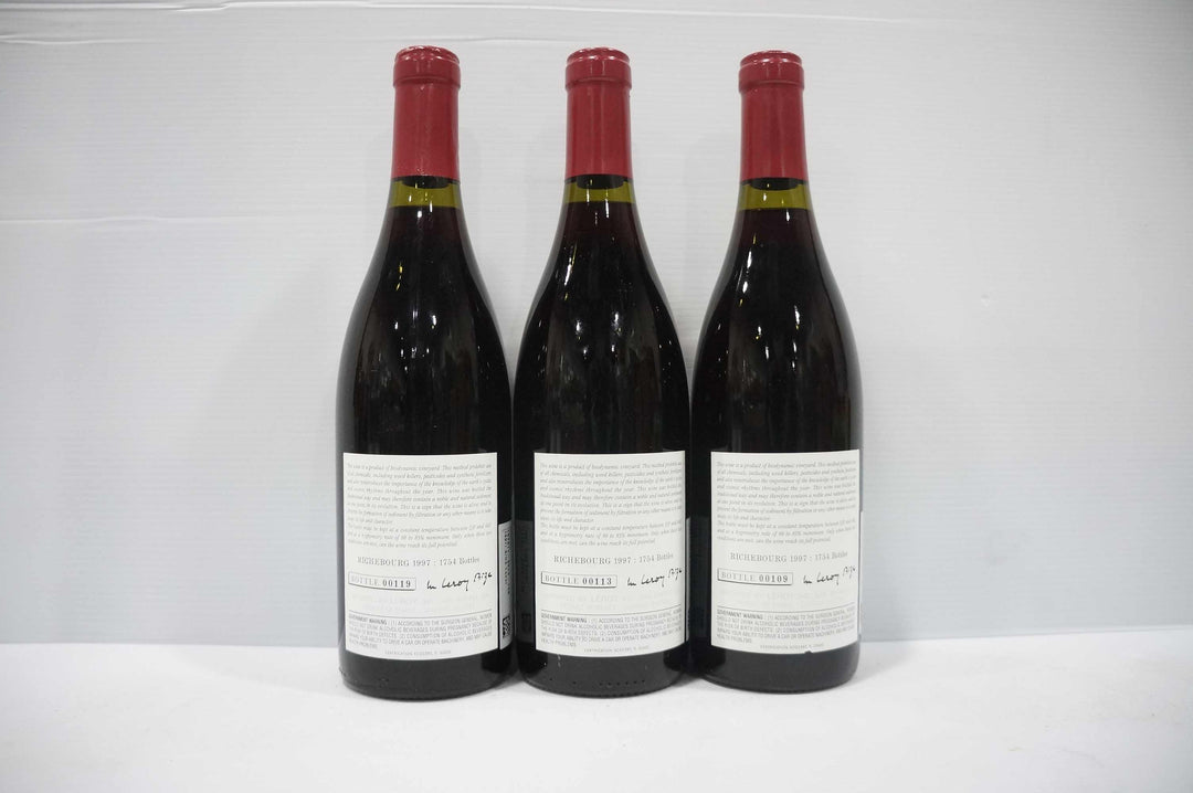 Leroy (Domaine) Richebourg Grand Cru 1997 *