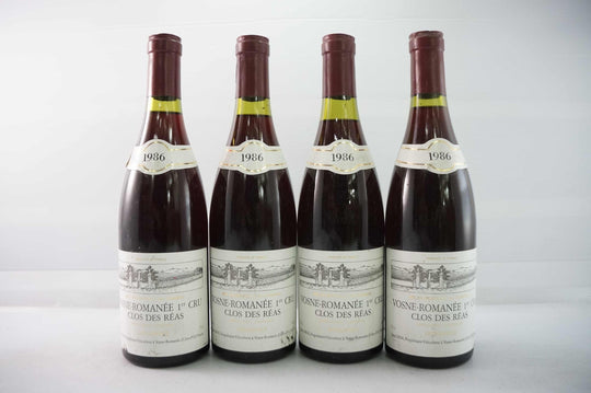 Jean Gros Vosne Romanee Clos des Reas 1er Cru 1986 *