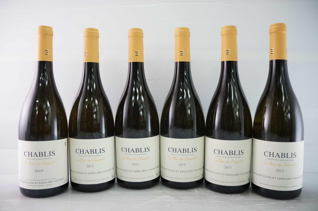 Eleni et Edouard Vocoret Chablis Le Bas de Chapelot 2015