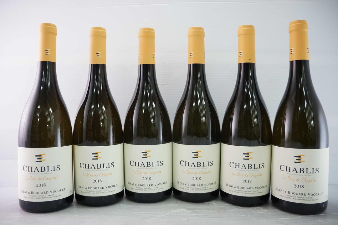 Eleni et Edouard Vocoret Chablis Le Bas de Chapelot 2018