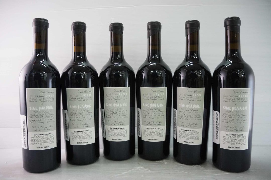 Sine Qua Non Dark Blossom Syrah 2011