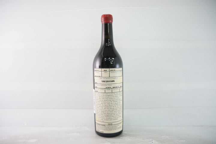 Sine Qua Non E-Raised Syrah 1998