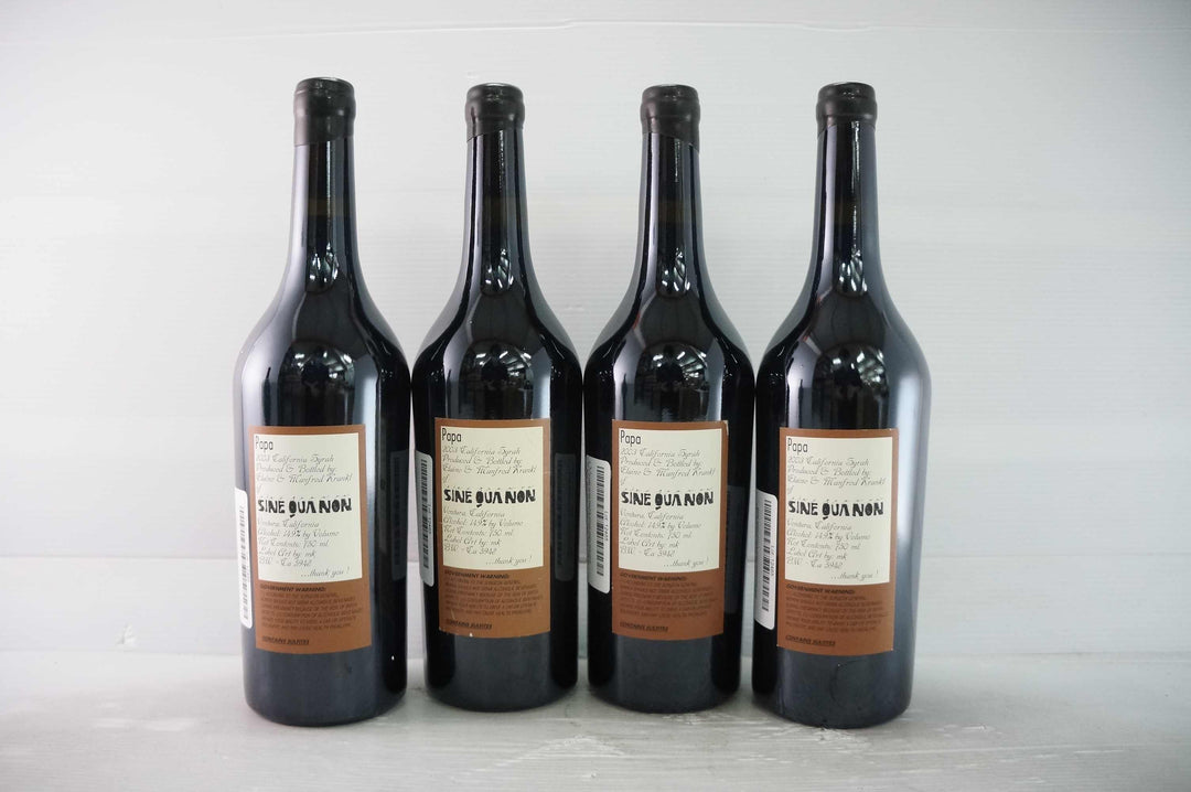 Sine Qua Non Papa Syrah 2003 *