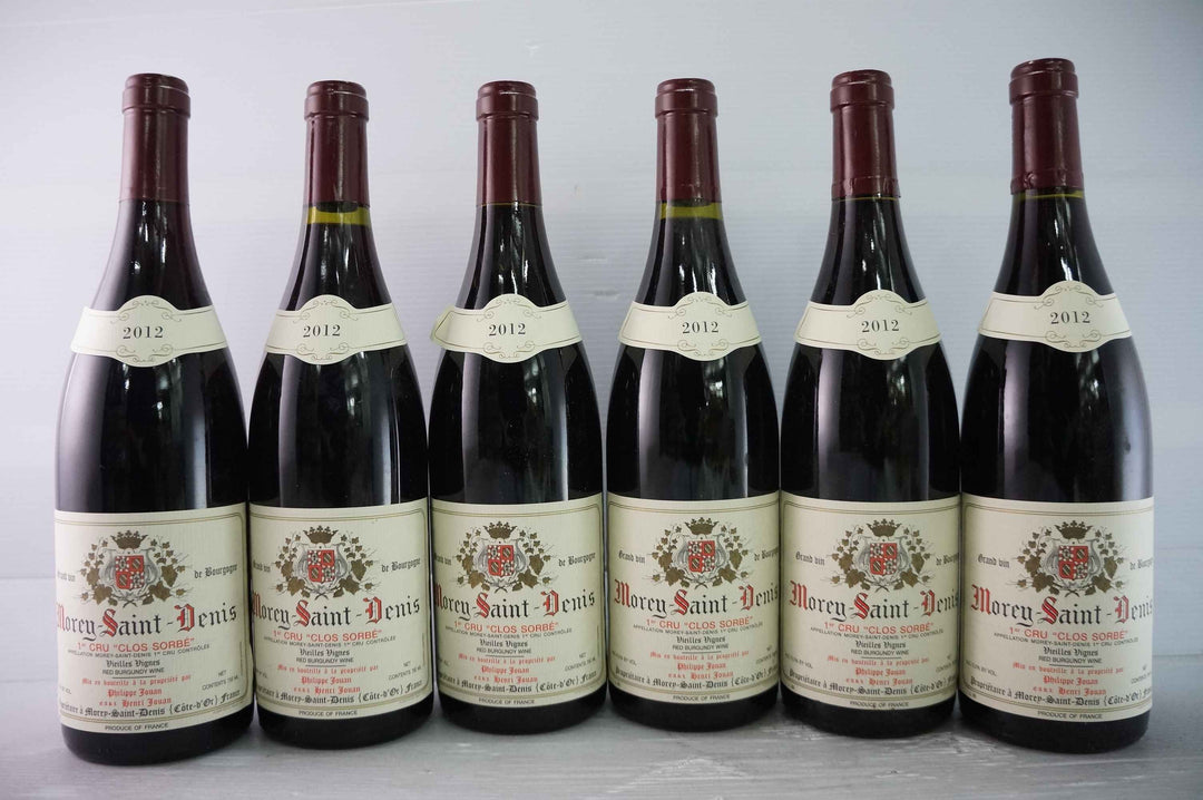 Henri Jouan Morey Saint Denis Clos Sorbe 1er Cru 2012